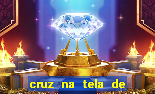 cruz na tela de cruz das